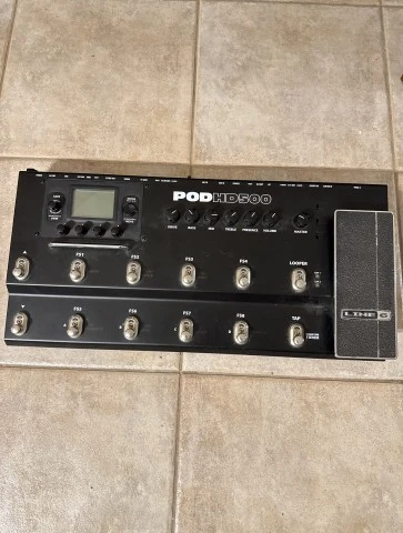 Line6 POD HD500 + θήκη + hd Metal pack