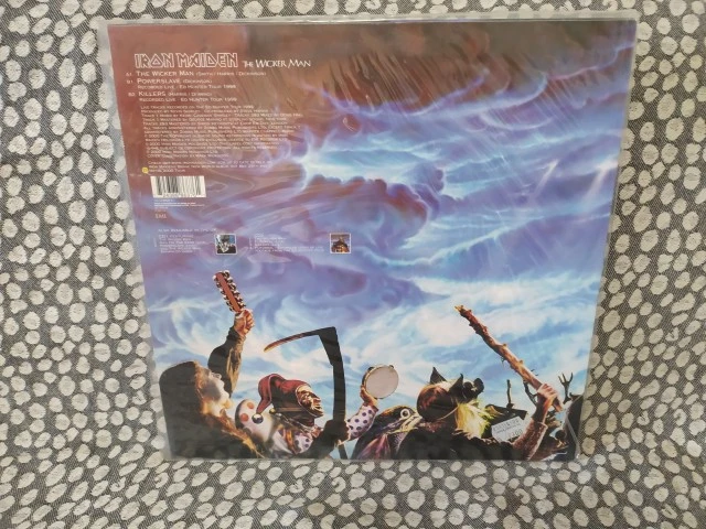 Iron Maiden – The Wicker Man Limited Ed. Picture Disc Single 2000