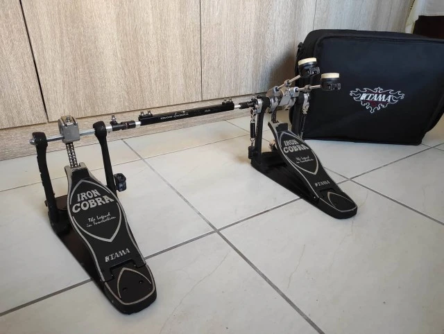 Tama Iron Cobra 900 Rolling Glide Double Pedal + Tama DPB 200 Case