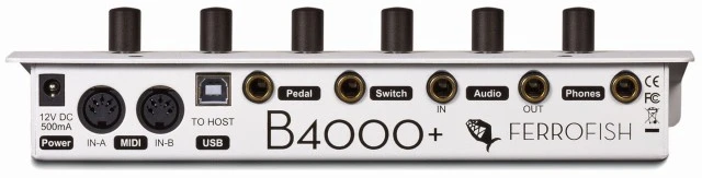 Ferrofish B4000+ Organ / Hammond B3 module