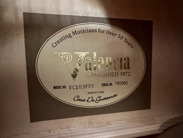 VALENCIA VC103-PPS (μέγεθος 3/4)