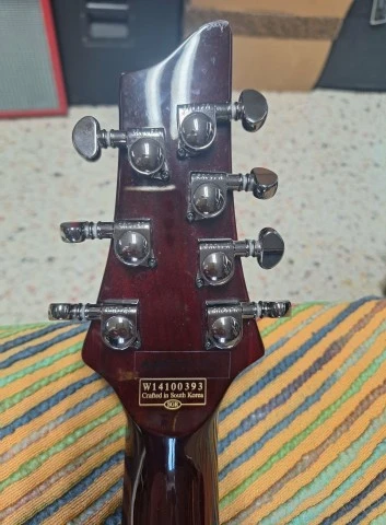 Schecter Hellraiser 7 string Left Handed
