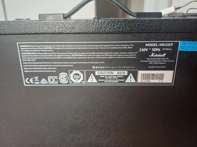 Marshall MG15CF