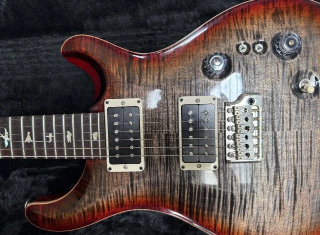 PRS Custom 24 35th anniversary Charcoal Cherry Burst