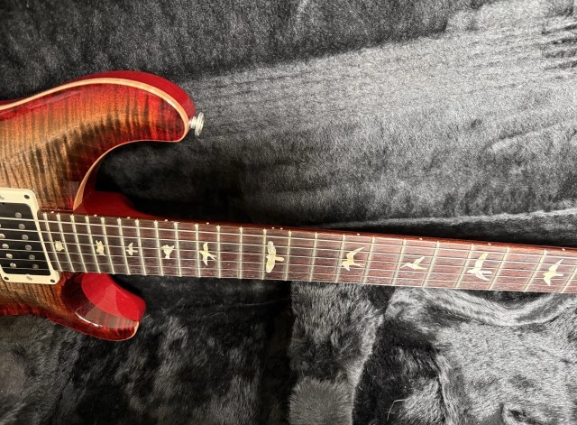 PRS Custom 24 35th anniversary Charcoal Cherry Burst