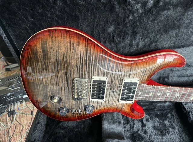 PRS Custom 24 35th anniversary Charcoal Cherry Burst