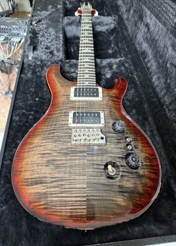 PRS Custom 24 35th anniversary Charcoal Cherry Burst