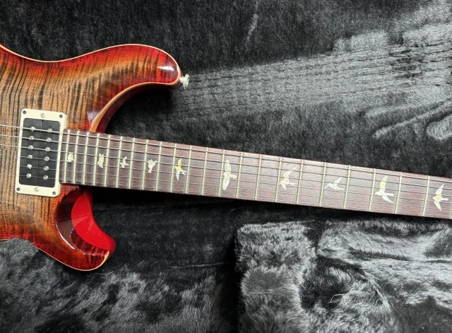 PRS Custom 24 35th anniversary Charcoal Cherry Burst