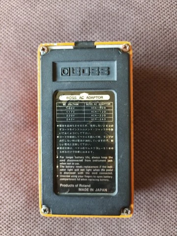 Vintage Boss DS-1 Distortion 1985