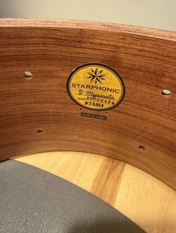 Evan's EC2 + Tama Starphonic Bubinga