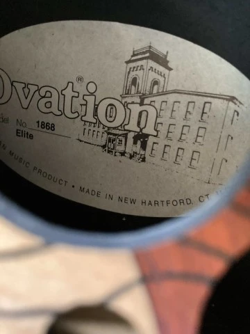 Ovation Elite 1868
