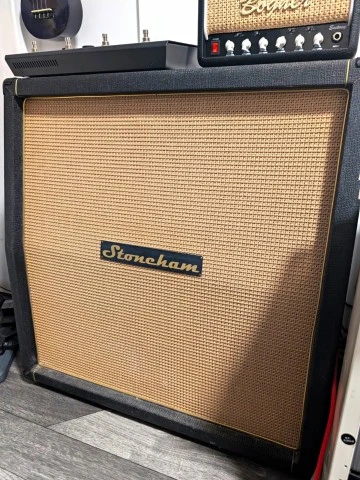 Stoneham Oversized 2x12 Celestion Neo Creamback botique guitar cabinet hand buil