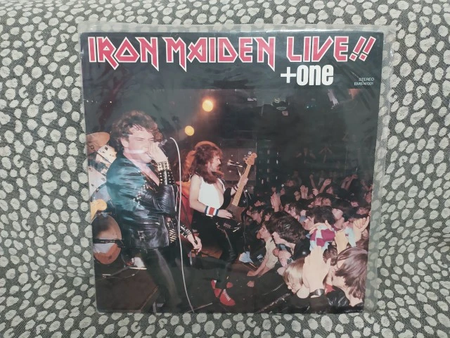 Iron Maiden Live +One 12" EP (EMI Japan, 1980)