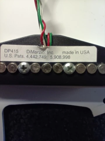 DiMarzio Area Set (Area 58 / Area 58 / Area 61) – Loaded Pickguard Stratocaster