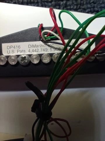 DiMarzio Area Set (Area 58 / Area 58 / Area 61) – Loaded Pickguard Stratocaster