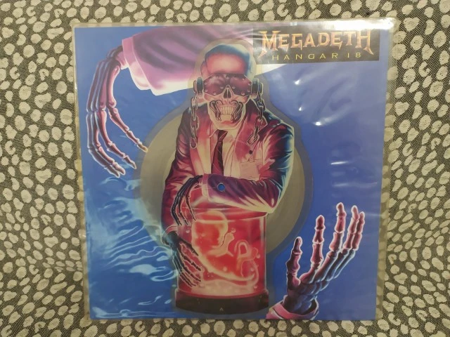 Megadeth – Hangar 18 Vinyl, 7", Shape, Single, Picture Disc 1991