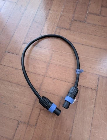 Speakon cabinet cable