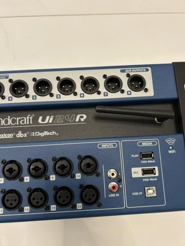 Soundcraft Ui24R Ψηφιακη Κονσολα Με 24 Εισόδους 14 Εξόδους Wifi