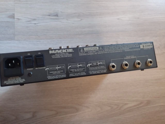 Mackie Micro Series 1202 (USA) - 1st Gen & Μετασχηματιστής 230V-120V