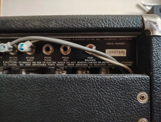 Fender Concert 4x10 80's , Paul Rivera