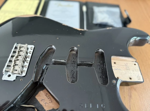 Fender Custom Shop Pro Strat body 2025