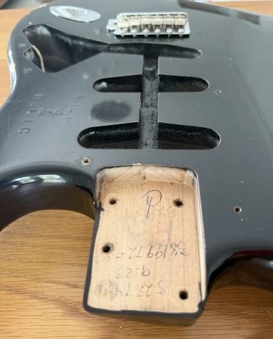 Fender Custom Shop Pro Strat body 2025