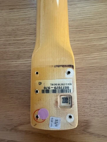 Fender Eric Johnson Stratocaster Neck