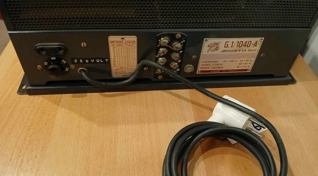 Λαμπάτος Ενισχυτής Geloso G.1/1040-A