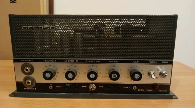 Λαμπάτος Ενισχυτής Geloso G.1/1040-A