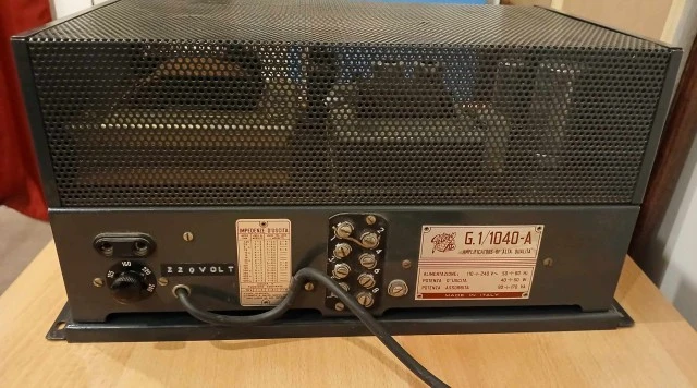 Λαμπάτος Ενισχυτής Geloso G.1/1040-A