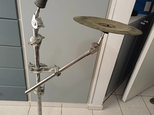 Cymbal Arm + Clamp + Stagg 12" SH China