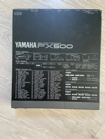 Yamaha Fx500