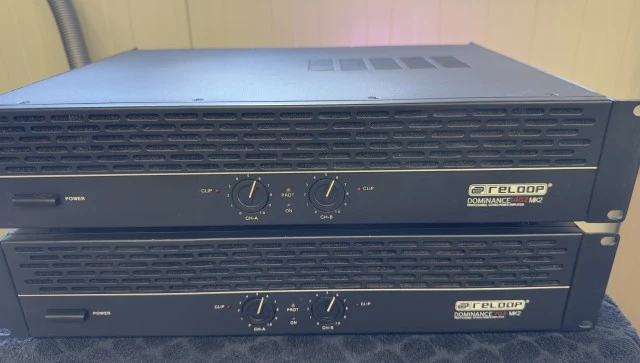 Πωλούνται 2 τελικοί ενισχυτές Reloop Dominance MK2 – 300€ συζητήσιμα Πωλούνται δ