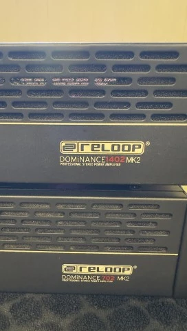 Πωλούνται 2 τελικοί ενισχυτές Reloop Dominance MK2 – 300€ συζητήσιμα Πωλούνται δ