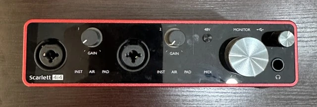 Focusrite Scarlett 4i4 3rd Gen