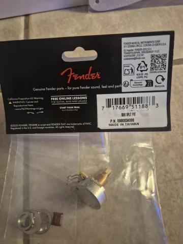 Fender Stratocaster Parts