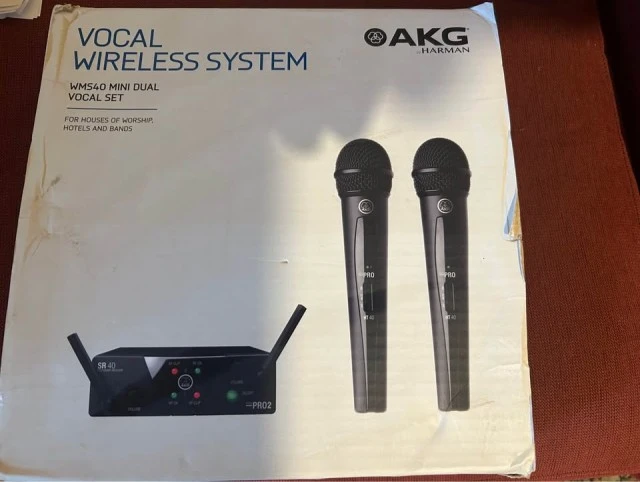 AKG WMS 40 Mini Dual Vocal Set