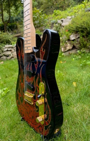 Fender James Burton Artist Series Telecaster !!RARE!! N4 series