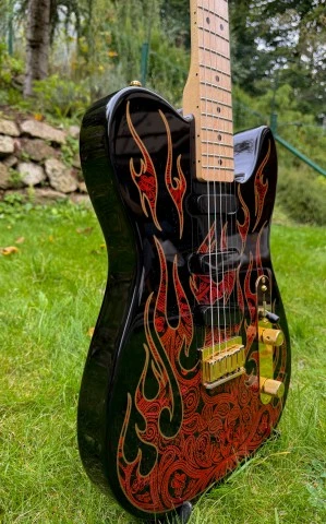 Fender James Burton Artist Series Telecaster !!RARE!! N4 series