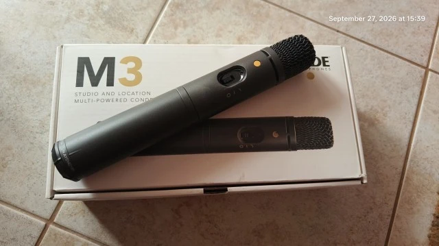 Πυκνωτικό μικρόφωνο RODE M3 & pro snake TPM 10