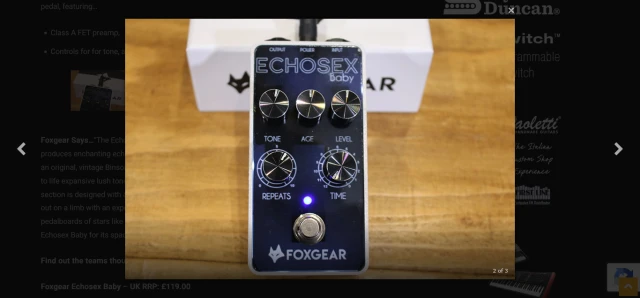 Foxgear Echosex baby