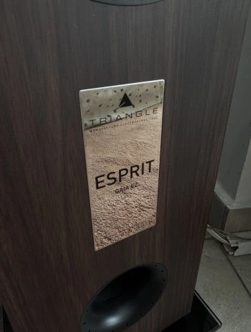 Triangle Esprit Gaia Ez floor standing speaker, walnut