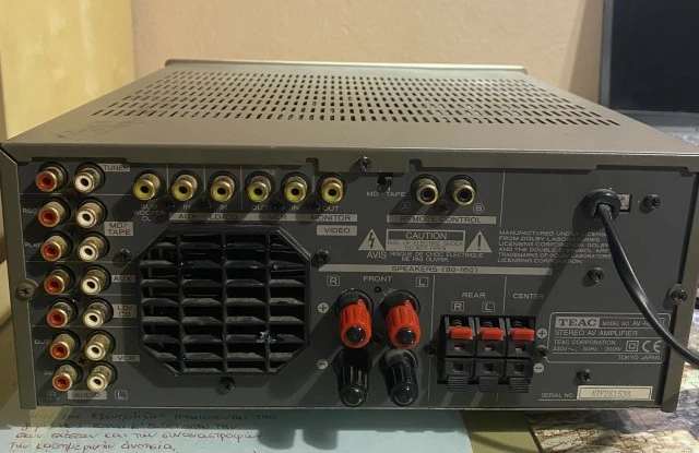 TEAC avh500 th500