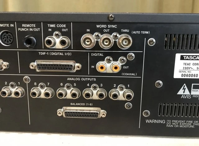Tascam DA-78HR & RC-848