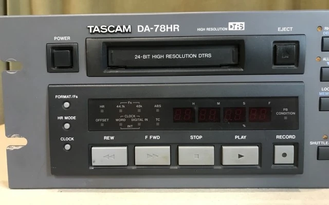 Tascam DA-78HR & RC-848