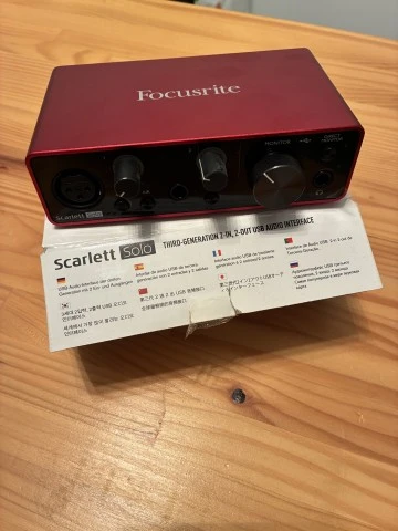Focusrite Scarlett Solo 3rd Gen