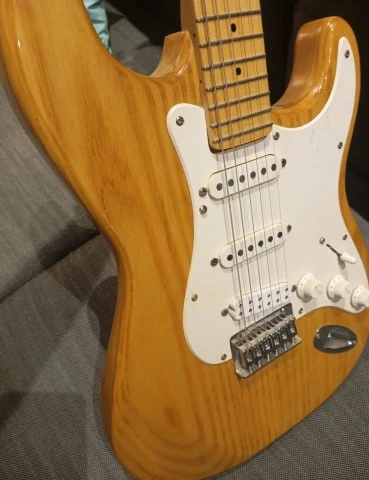 Custom stradocaster χειροποίητη