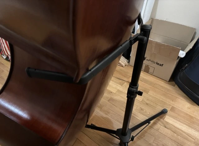 Βάση Κοντραμπάσου K&M - Double bass Stand