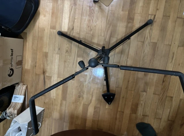 Βάση Κοντραμπάσου K&M - Double bass Stand