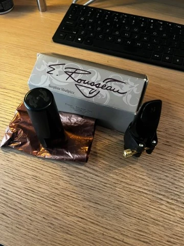 Eugene Rousseau Tenor Ebonite Mouthpiece JDX-TSX 6